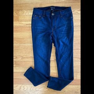 In good condition, Forever21 Plus Jeggings, Dark Denim, REVIEW PICS